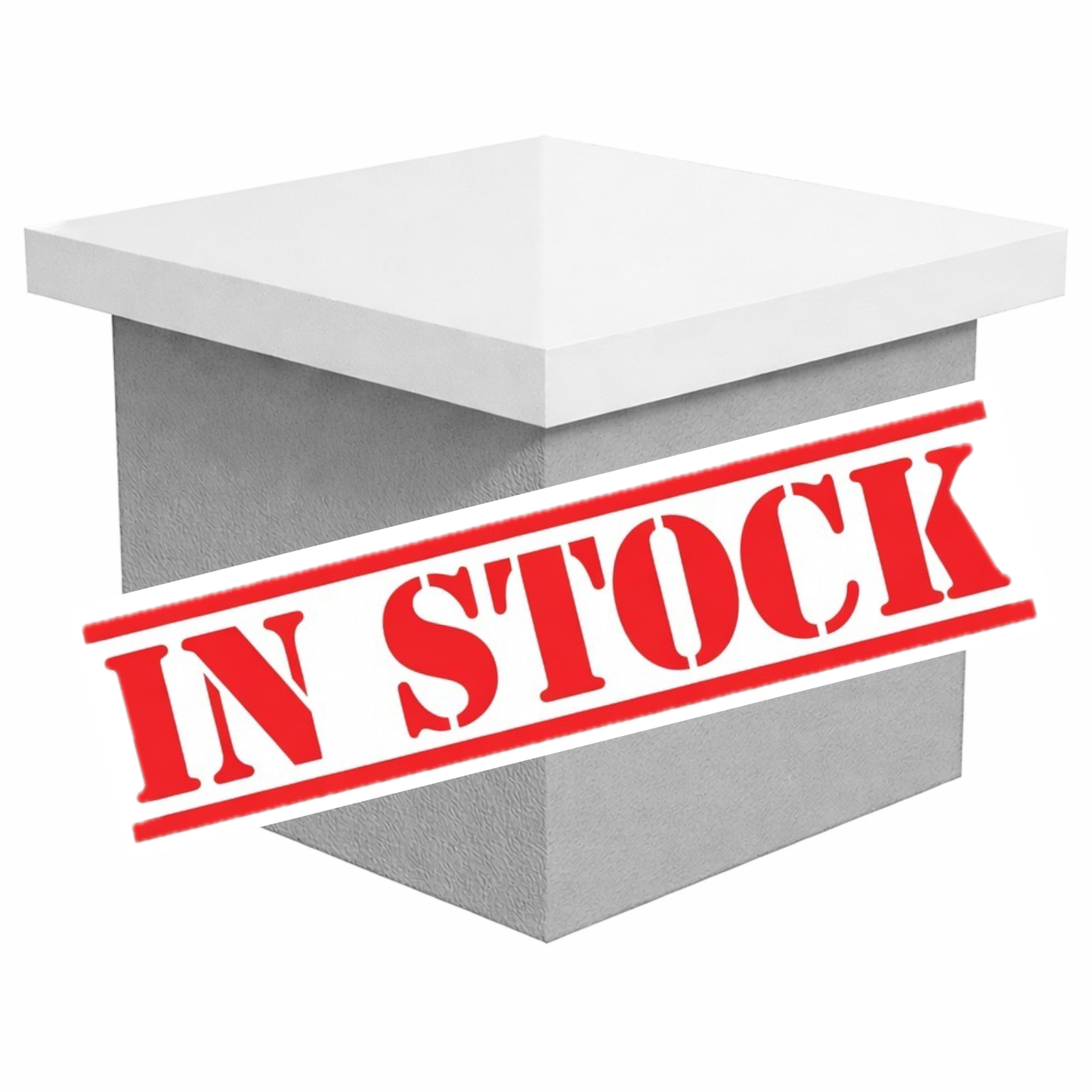 Plain PIER CAPS PC-PL 370x370mm